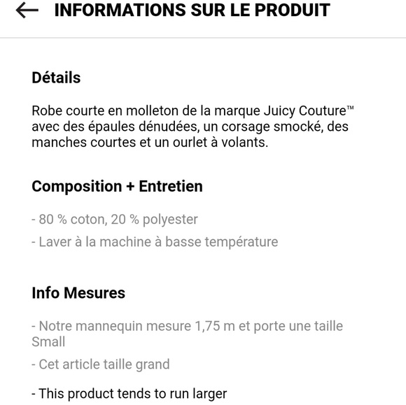 ☀️☀️Juicy Couture Dress - Picture 4 of 7